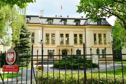 Clădirea Tribunalului Constituțional al Poloniei din Varșovia
