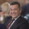 Palatul Victoria din București, sediul Guvernului României, ilustrând decizia PSD de a intra la guvernare în cabinetul Luca Niculescu